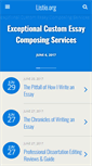 Mobile Screenshot of listio.org